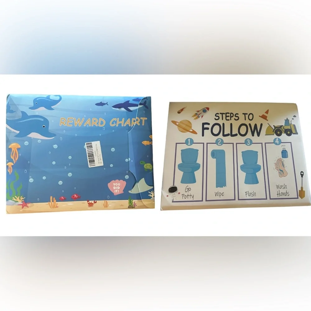 Potty Training Sticker Chart 5 Fun Styles 17 PCS Potty Chart for Girls